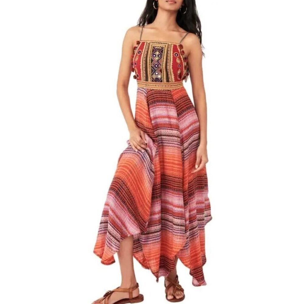 Free People Regina Sleeveless Maxi Sundress